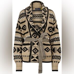 Polo Ralph Lauren Linen and cotton-blend cardigan